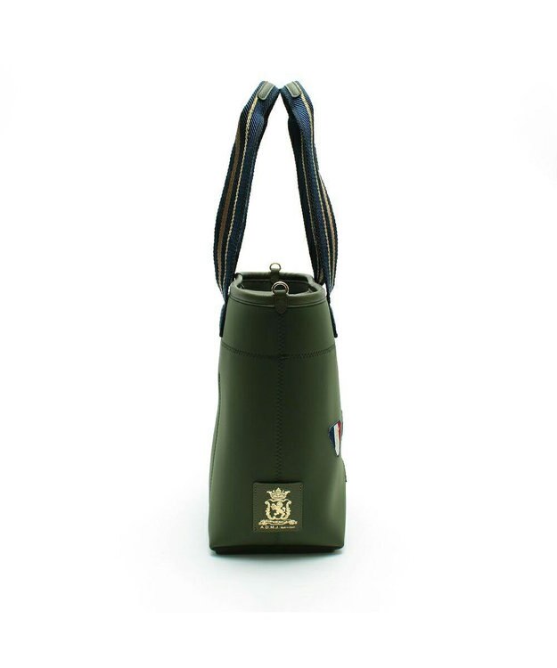 A.D.M.J. 【魔法の様に軽い】マジックライト/フラッグワッペンデイリートート30cm カーキ