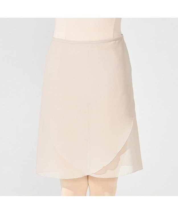 Chacott 巻きスカート グレージュ