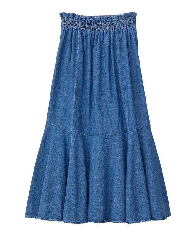 Green Parks ・ＥＬＥＮＣＡＲＥ　ＤＵＥ　デニムマーメイドスカート Indigo