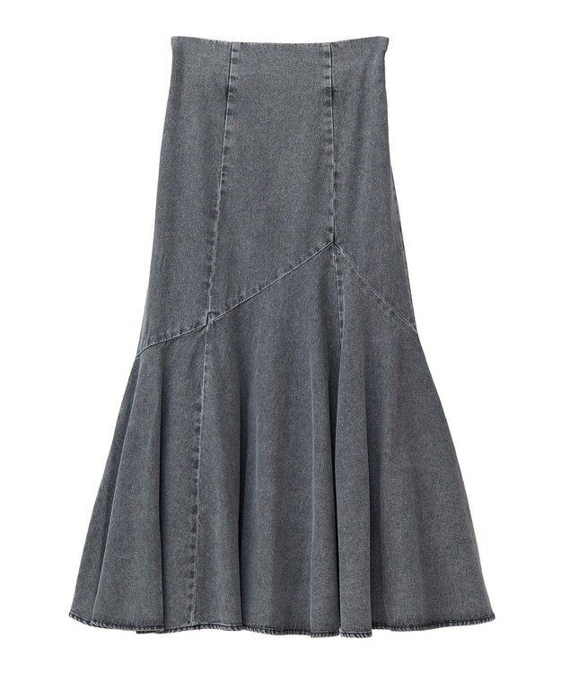 Green Parks ・ＥＬＥＮＣＡＲＥ　ＤＵＥ　デニムマーメイドスカート Gray