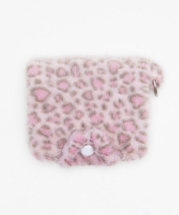 WEGO レオパードマルチポーチ ピンク