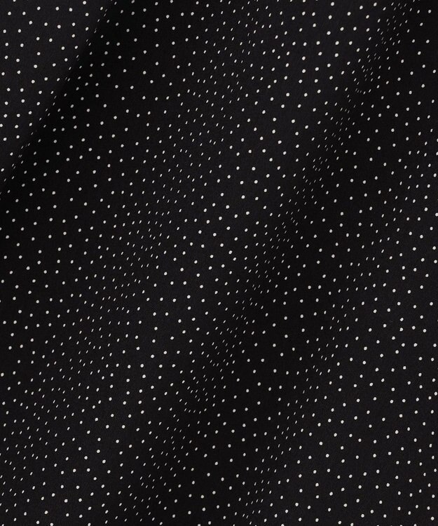 uncrave ドットプリント オールインワン ブラック×ホワイト