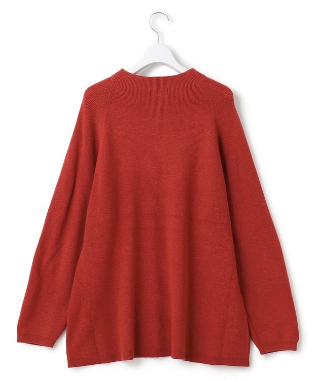 J.PRESS YORK STREET 【WOMEN】ANTI PILLING  ボトルネックニット オレンジ系