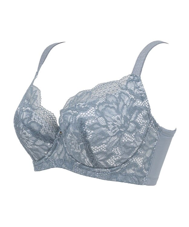 BRADELIS New York 【BRADELIS New York / コンパクト補整ブラ】クイックサポートブラ22A1 ブルー