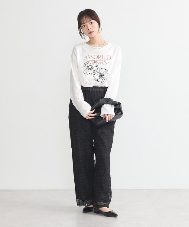 earth music&ecology アソートグラフィックロンＴ A