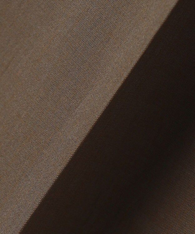 uncrave ドライタッチトロ ワイドトラウザー ベージュ系