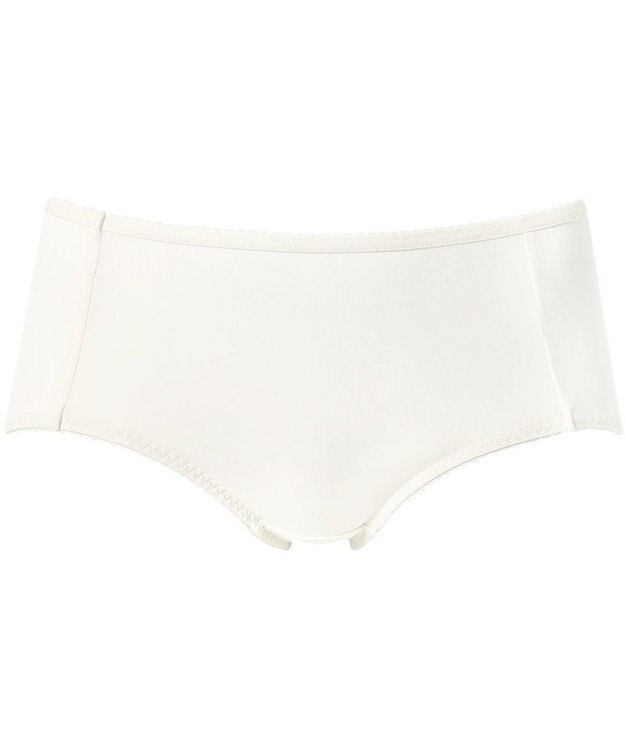 Wing ジュニアショーツ おしりにくいこみにくい ズレ上がりにくい(裾) さらっと快適 【non!PKパンツ】 はきこみ丈あさめ RB2533とペア RJ3533 ウイング／ワコール アイボリー