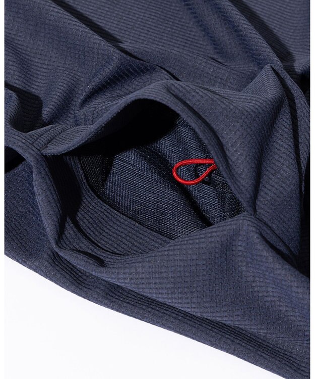 JOSEPH ABBOUD MOUNTAIN 【吸水速乾・通気性】ミズノコラボ DRY AEROFLOW ポロシャツ ネイビー系