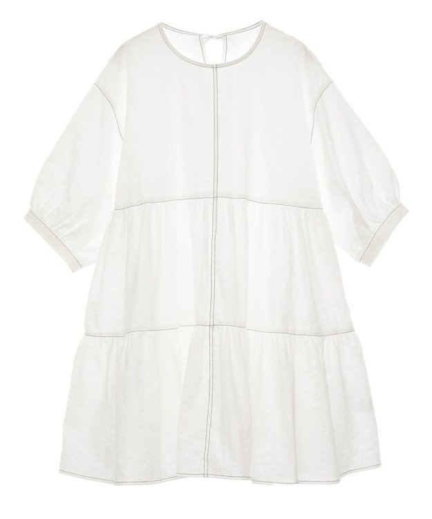 Green Parks ・ＥＬＥＮＣＡＲＥ　ＤＵＥ　ティアードチュニック Off White