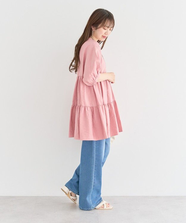 Green Parks ・ＥＬＥＮＣＡＲＥ　ＤＵＥ　ティアードチュニック Off White