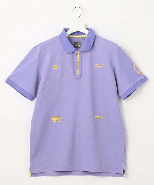 PW CIRCULUS 【MEN】【吸汗速乾/ストレッチ】ベーシックカノコ ポロシャツ