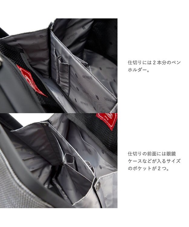Atelier nuu Tondo fit ダレスバッグパック グレー