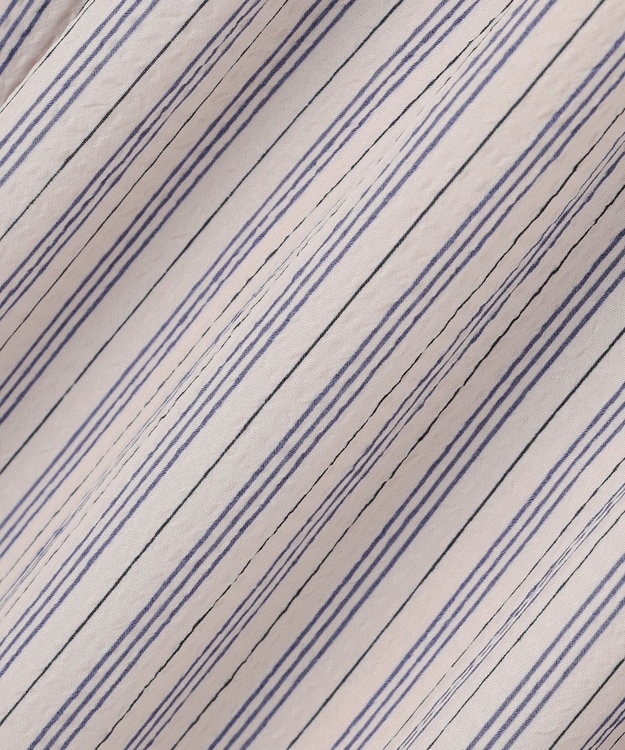 ANY SIS 【洗える】サッカーストライプ ワンピース アイボリーベース