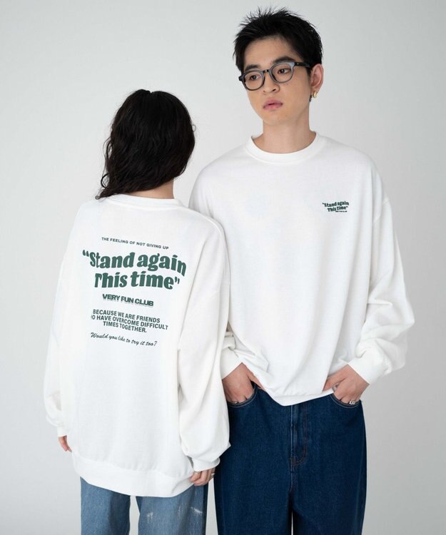 WEGO 【ユニセックス着用ITEM/SMLサイズ展開】アソートグラフィックプルオーバー 柄11