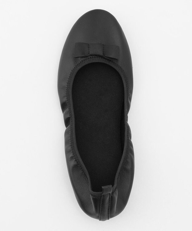 ANY 【トートバッグ付き】コンパクトリボンスリッパ ブラック