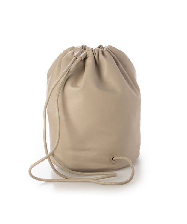 UNBILLION カシュカシュ cachecache / ガーメント合皮ボンサック アイボリー