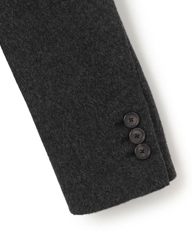 JOSEPH HOMME DOUBLE FACE CASHMERE BALMACHAN COAT グレー系