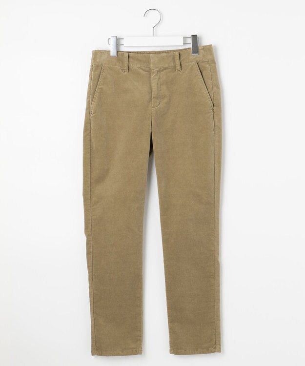 J.PRESS LADIES 【洗える】21ウェルストレッチコーデュロイ パンツ キャメル系