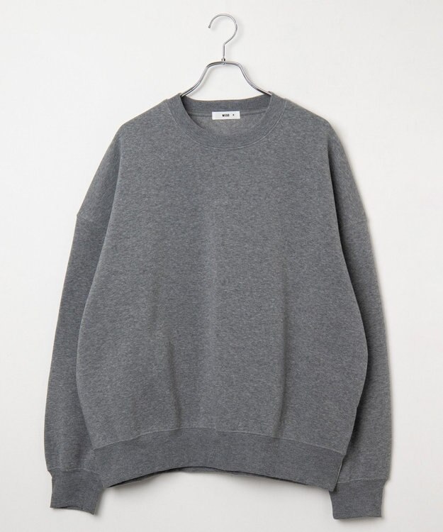 WEGO 【ユニセックス着用/MLXLサイズ展開/新色追加/裏起毛】スウェットプルオーバー スミクロ