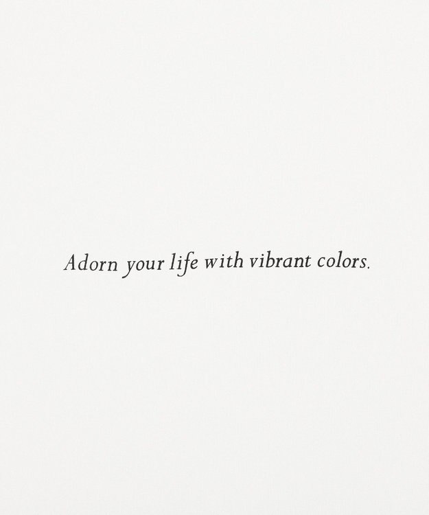 YECCA VECCA ラウンドヘム7分袖ロゴTee Off White