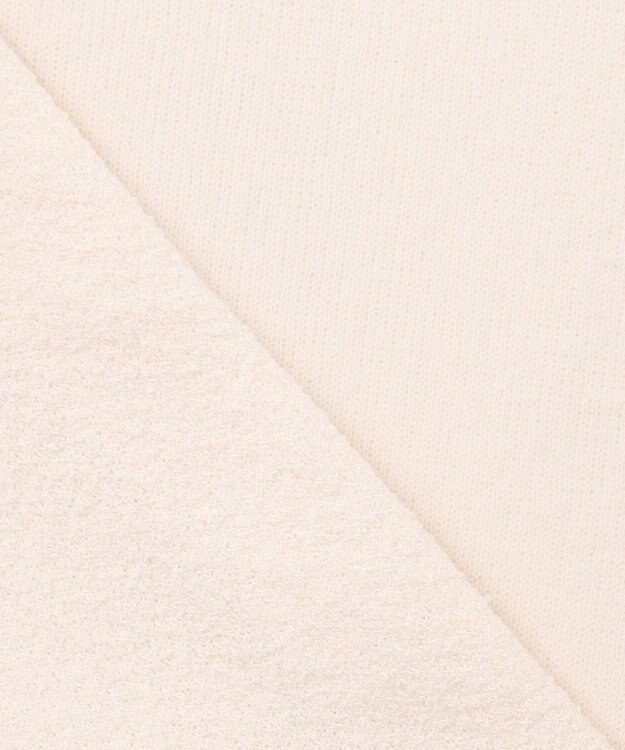 自由区 L 【洗える】ループボンディングニット ジレ アイボリー