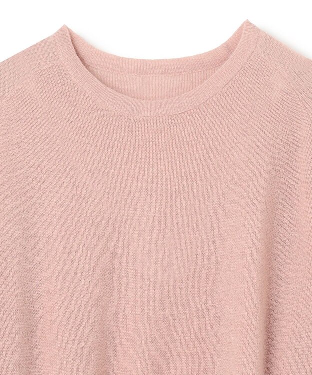 UNFILO ファインアルパカ クルーネック ピンク