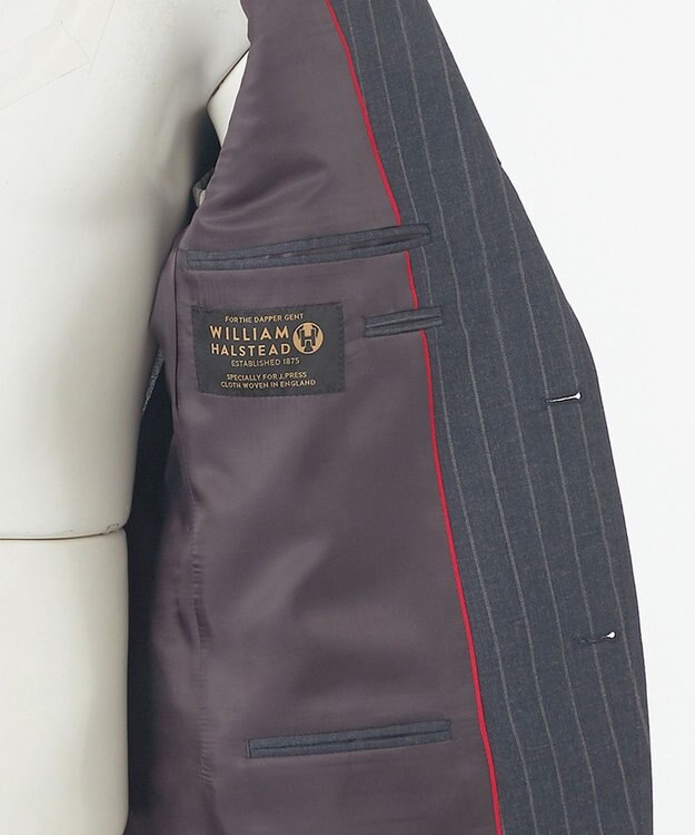 J.PRESS MEN 【WEB・一部店舗限定】チョークストライプ スーツ ダルブルー系2