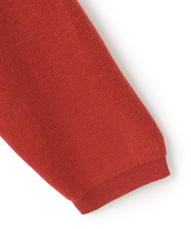 J.PRESS YORK STREET 【WOMEN】ANTI PILLING  ボトルネックニット オレンジ系