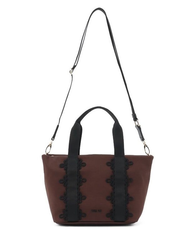 ANNA SUI タフィ トートバッグ（小） ブラウン