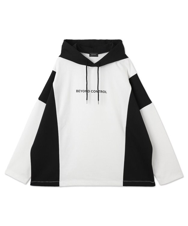 WEGO ドルマンポンチフードT（LS） ホワイト