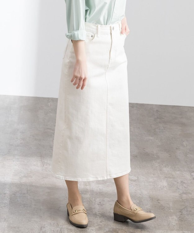 ONWARD Reuse Park 【23区】スカート春夏 ホワイト