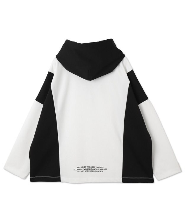 WEGO ドルマンポンチフードT（LS） ホワイト