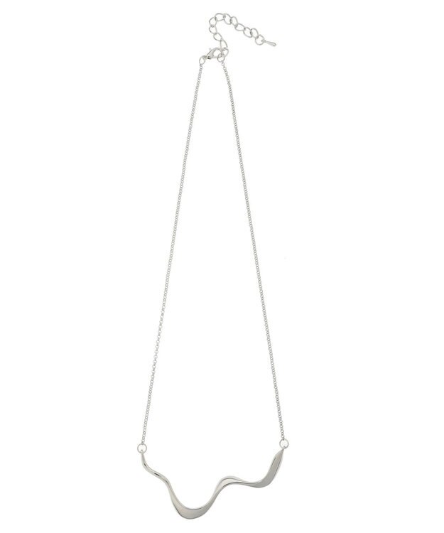 Green Parks ・ＨＡＬＦ　ＴＩＭＥ　ウェーブモチーフネックレス Silver