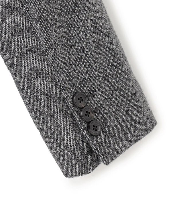 J.PRESS MEN 【WEB・一部店舗限定】カシミヤブレンド ストレッチツイル ジャケット / セットアップ可 ライトグレー系