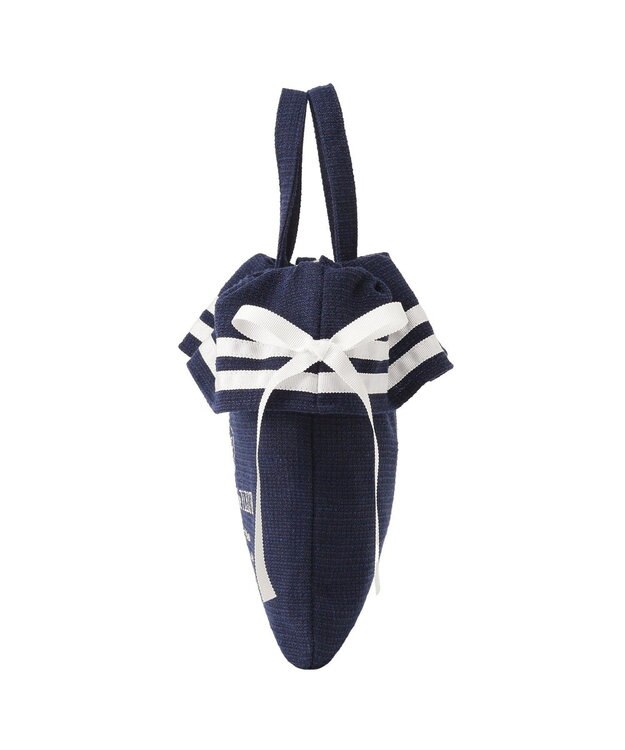Maison de FLEUR マリンダブルリボン２Ｗａｙトートバッグ Navy