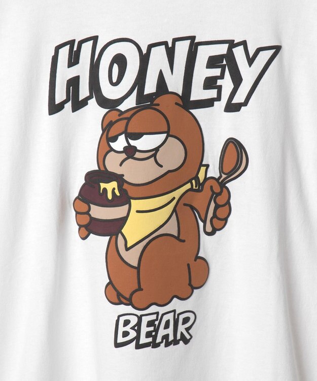 WEGO 【ユニセックス着用ITEM】アニマルキャラBIG　T（LS） ホワイト