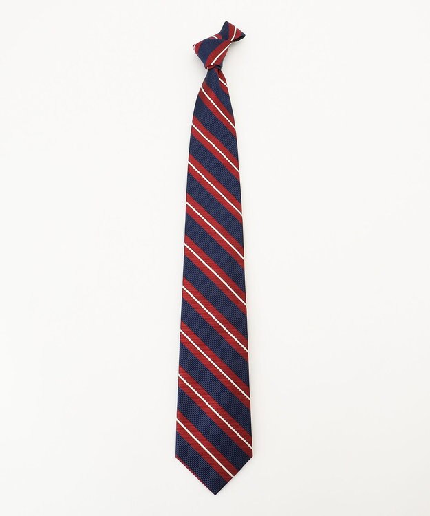 J.PRESS MEN 【STRUCTURE MIX COLLECTION】レジメンタル ネクタイ ローズ系2