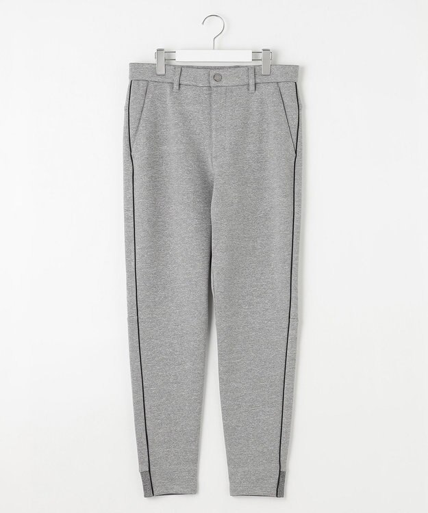 23区GOLF 【MEN】【ストレッチ】ボンディング ジャージー ライトグレー系