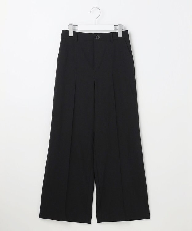 ANY SIS S エアリーストレッチ ワイドパンツ 【WEB・一部店舗限定】ブラック