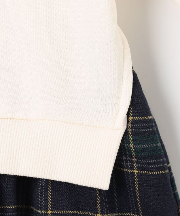 組曲 KIDS 【90-100㎝】 ホリデー トレーナー エクリュ