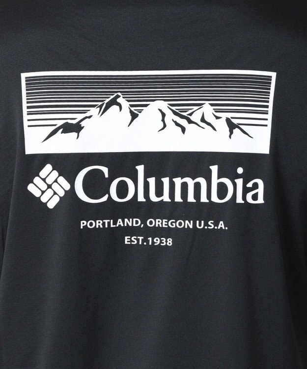 Columbia Columbia/ グレイシャルビスタグラフィックTシャツ /コロンビア Black、 Mountain