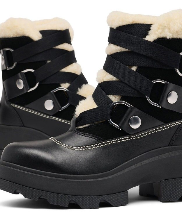 SOREL SOREL/ ジョアンフォーワード　コージーブーツウォータープルーフ /ソレル Black、 Black