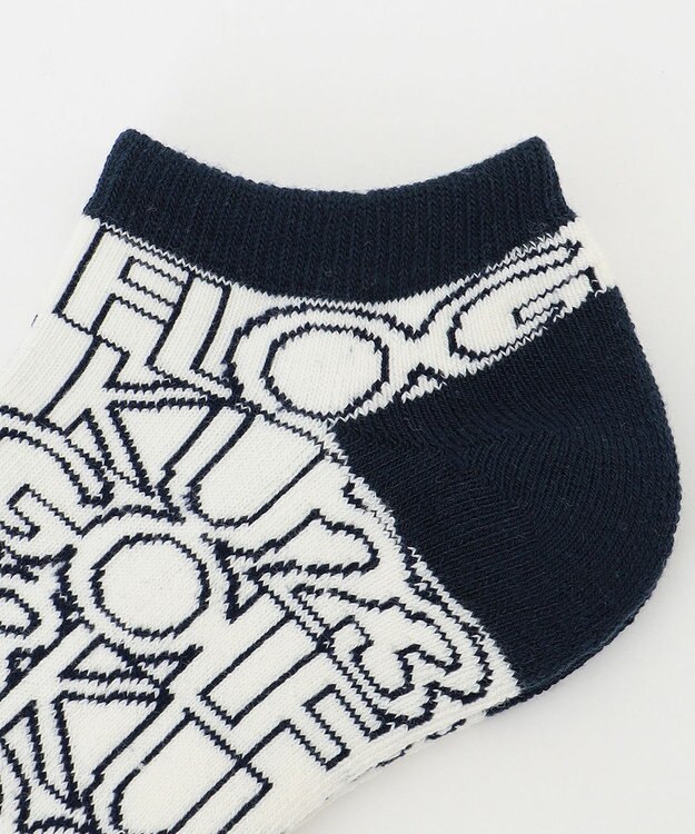 23区GOLF 【MEN】ロゴアンクルソックス ホワイト系5