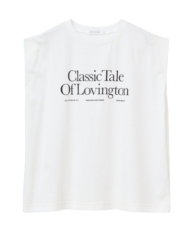 AMERICAN HOLIC ロゴノースリーブＴシャツ Off White