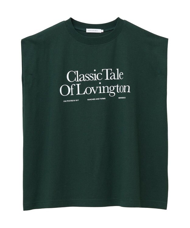 AMERICAN HOLIC ロゴノースリーブＴシャツ Green