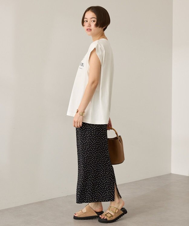 AMERICAN HOLIC ロゴノースリーブＴシャツ Off White