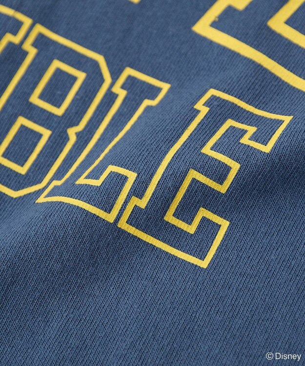 Green Parks スティッチ／リメイク風ドッキングＴシャツ Blue