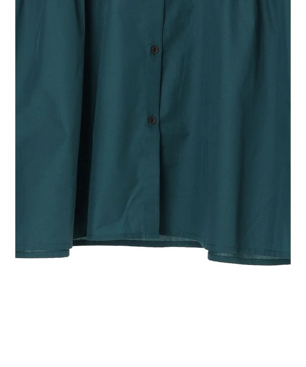 earth music&ecology サイドティアードチュニック Blue Green