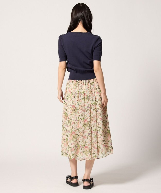 TOCCA MIST KNIT ニットプルオーバー ネイビー系