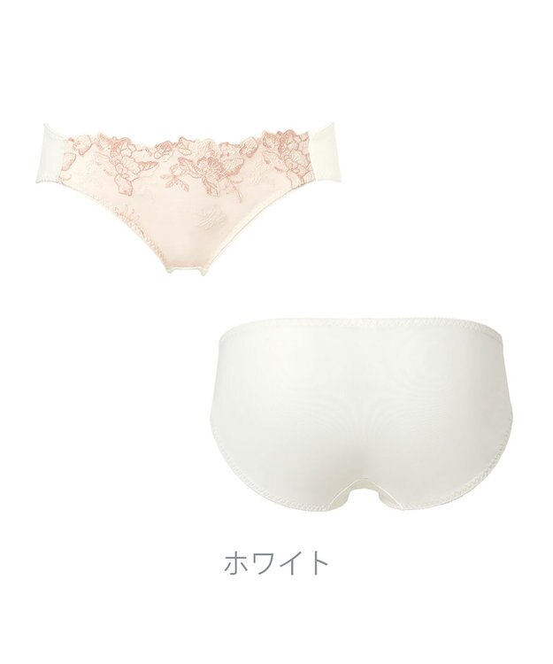 BRADELIS New York 【NuBra】レースエトワール ショーツ デザインヌーブラ ホワイト